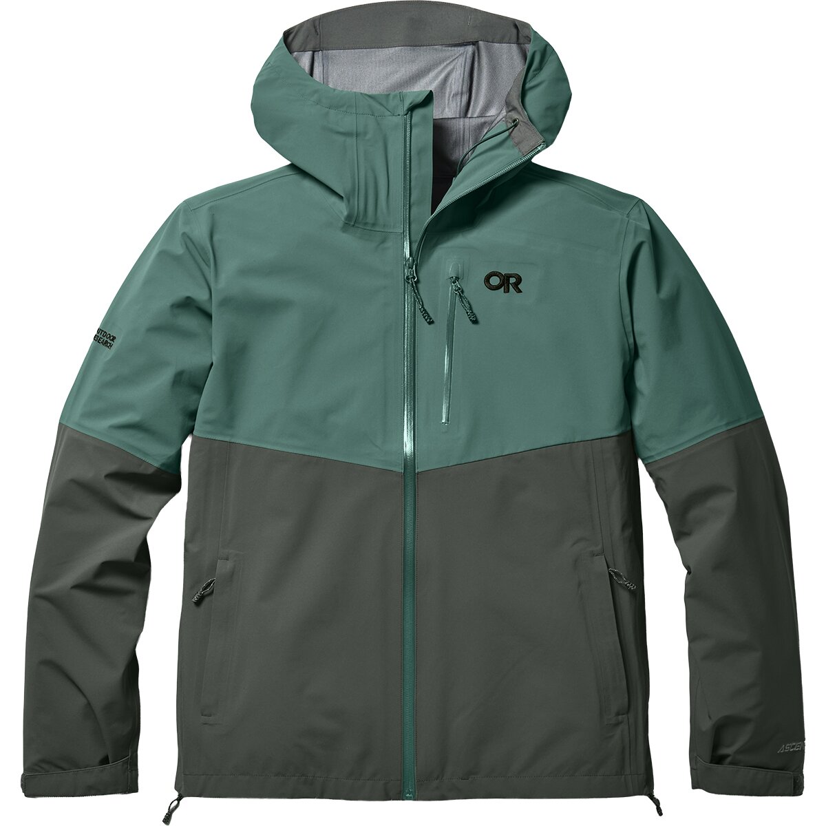 Image of Outdoor Research Foray 3L Jacket - Men's Malachite/Dark Laurel, XXL
