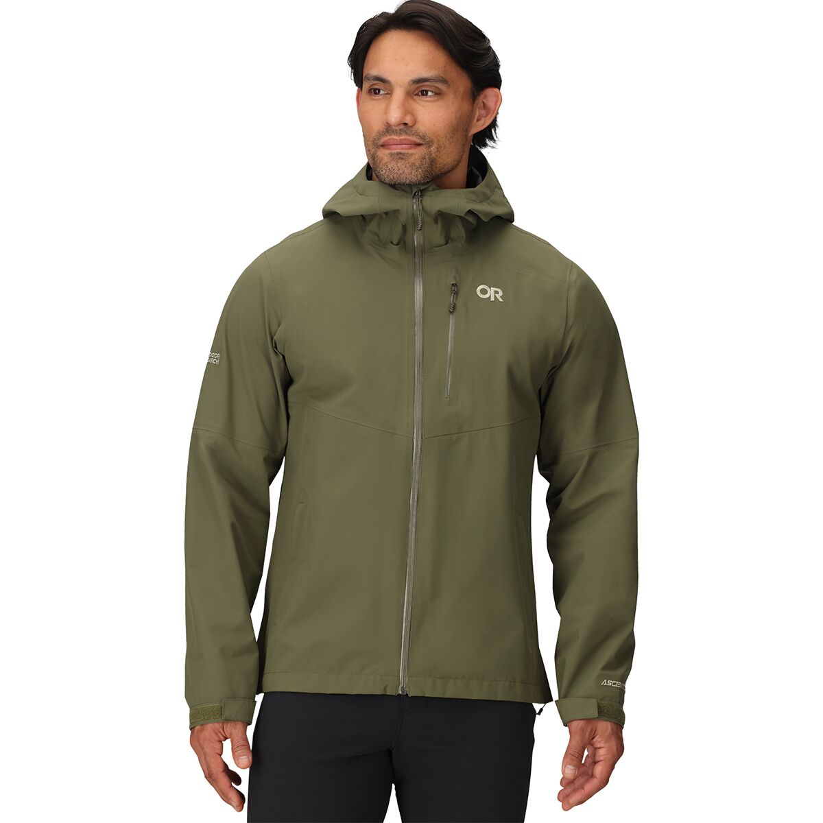 Image of Outdoor Research Foray 3L Jacket - Men's Ranger Green, M