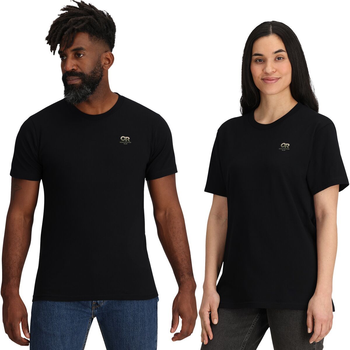 Image of Outdoor Research Glacier Logo T-Shirt Black, M
