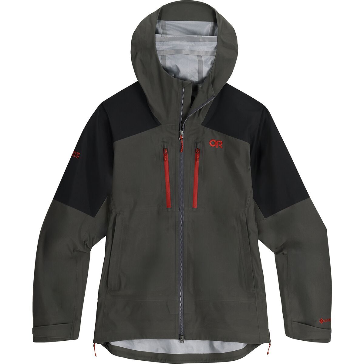 Image of Outdoor Research Headwall GORE-TEX 3L Jacket - Men's Storm/Black, S