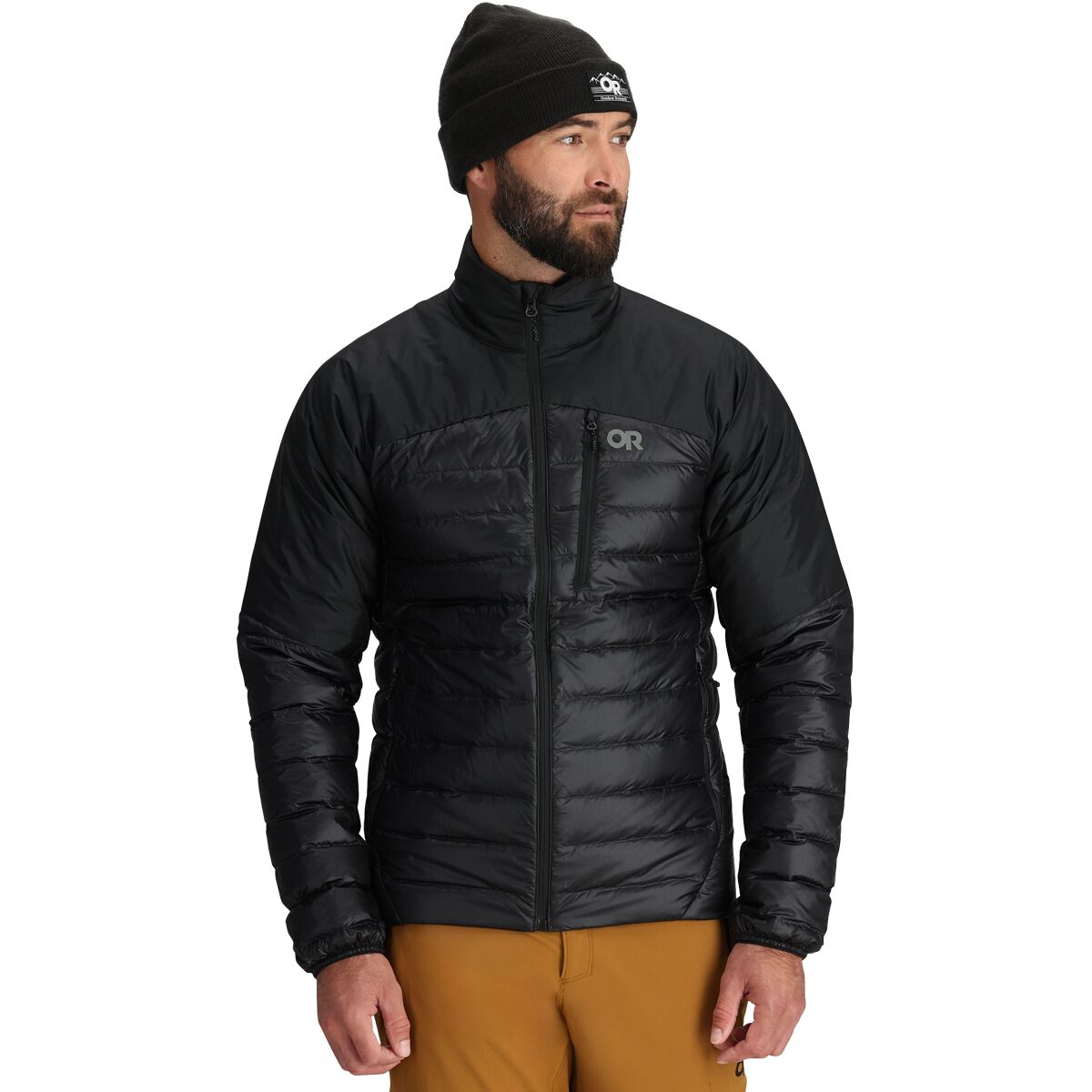 Image of Outdoor Research Helium Down Jacket - Men's Black, L