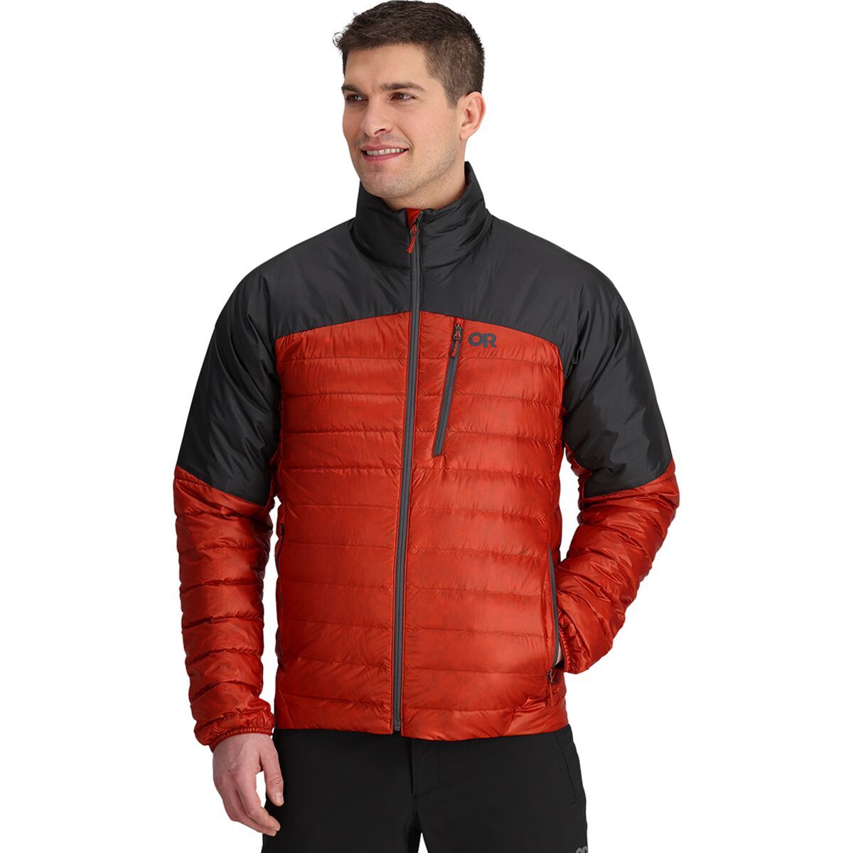 Image of Outdoor Research Helium Down Jacket - Men's Jupiter/Storm, XL