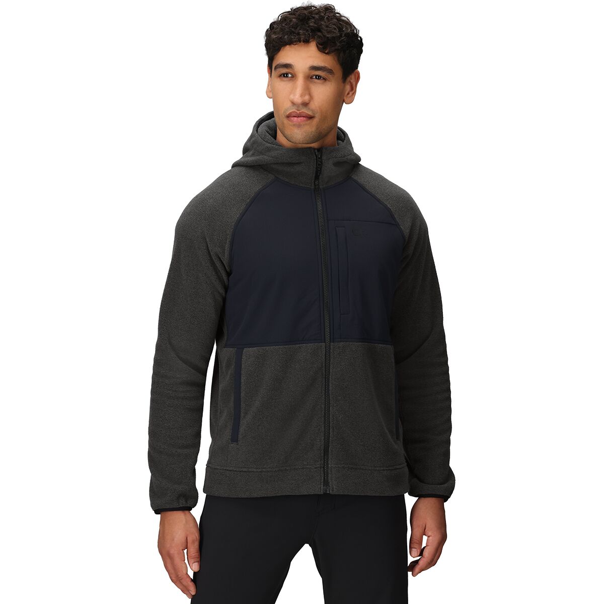 Image of Outdoor Research Polartec 200 Hoodie - Men's Grey Heather, XXL