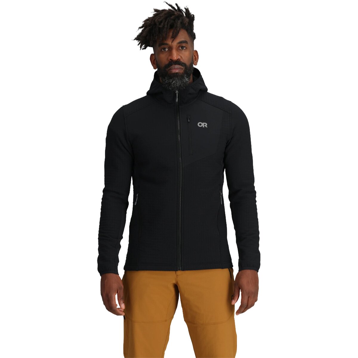Outdoor Research Vigor Plus Fleece Hoodie - Men's Black, L