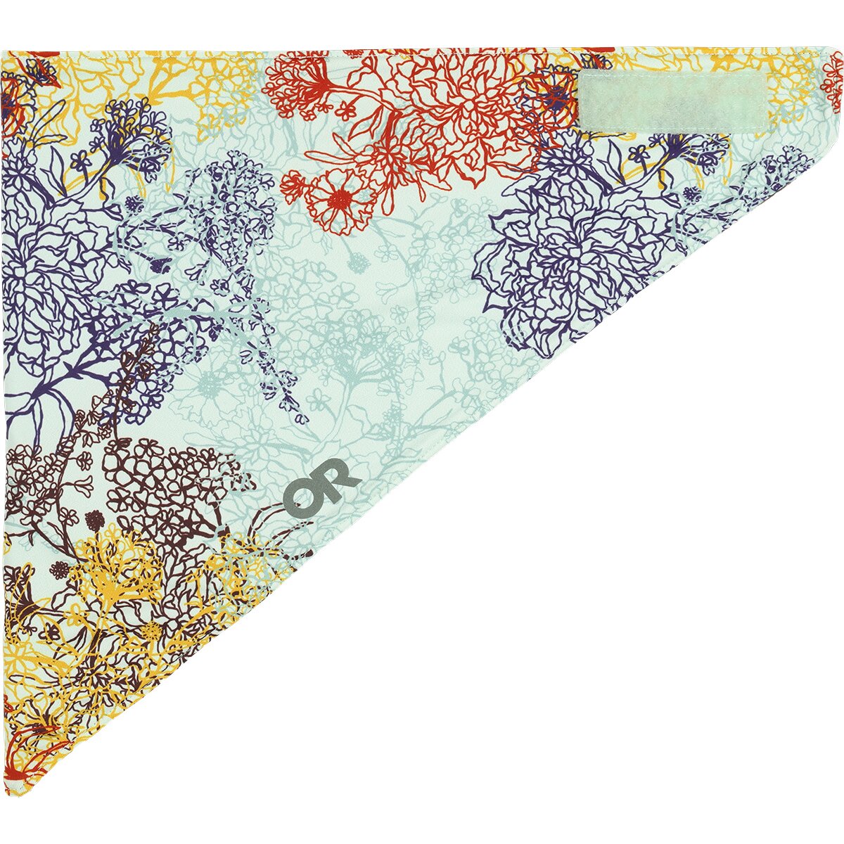 Outdoor Research Outdoor Research Bluet Bandana Fresh Mint Floral, One Size