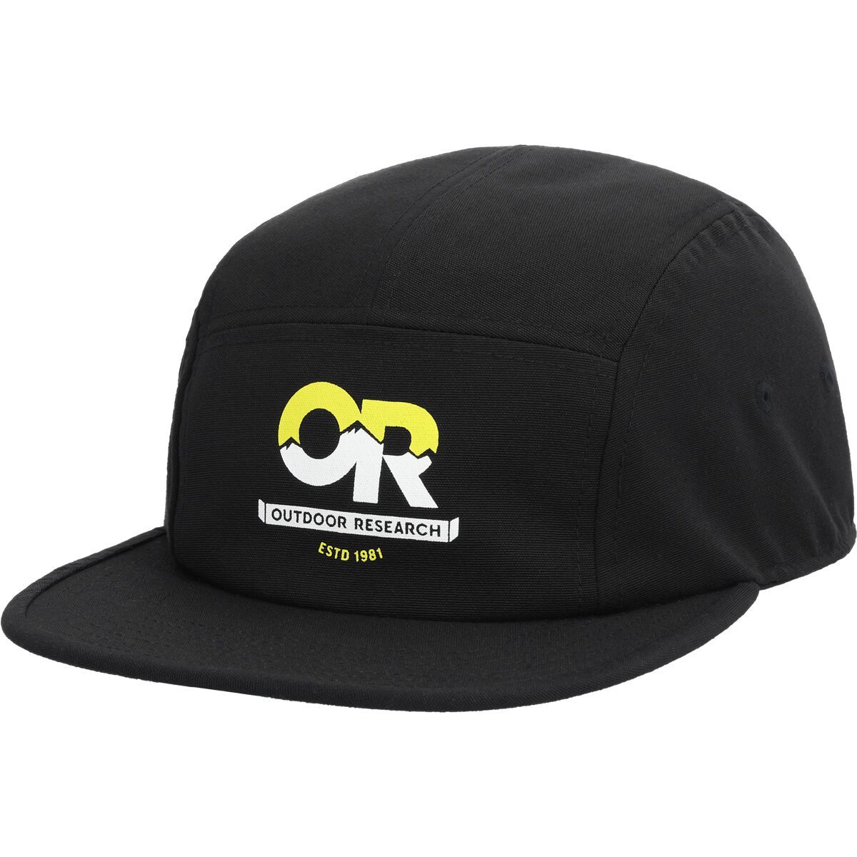 Image of Outdoor Research Glacier 5-Panel Cap Black, One Size