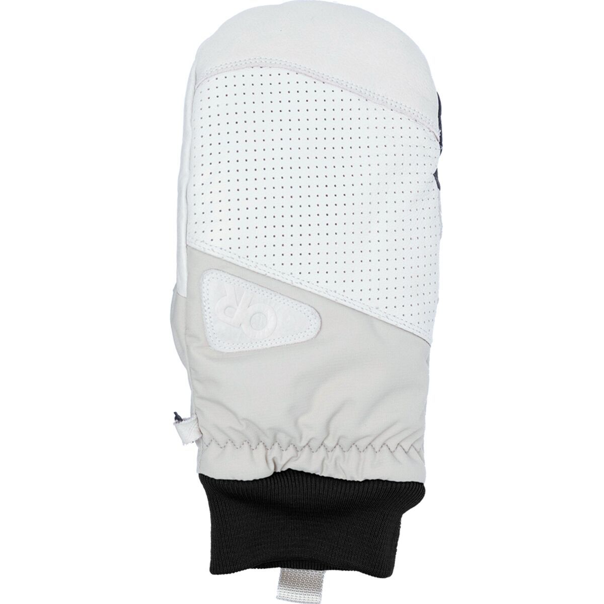 Outdoor Research Snowcrew Leather Mitten Oyster/Pro Khaki, M
