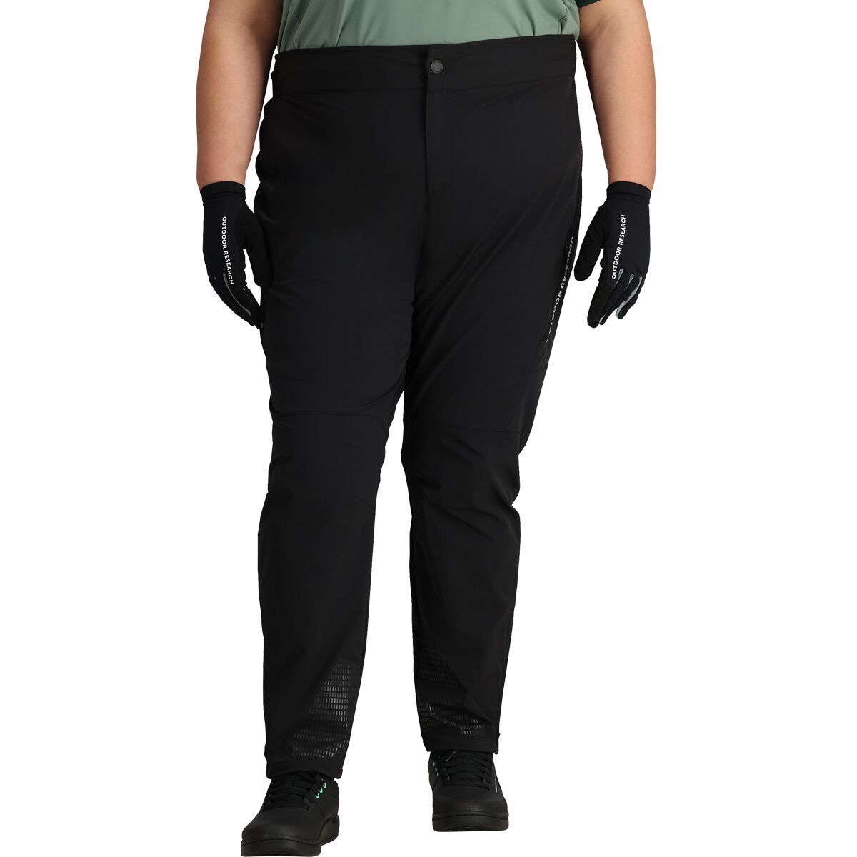 Image of Outdoor Research Freewheel Ride Plus Pant - Women's Black, 3X