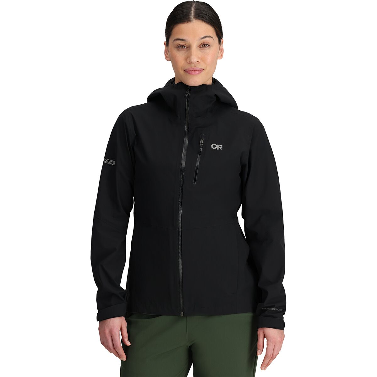 Image of Outdoor Research Aspire 3L Jacket - Women's Black, XL