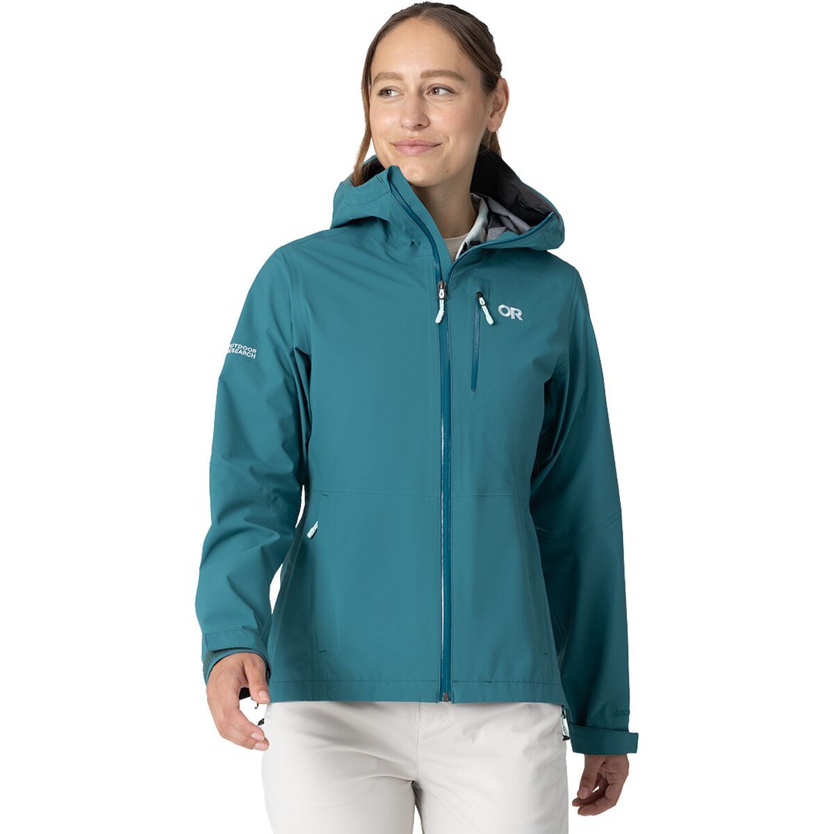 Image of Outdoor Research Aspire 3L Jacket - Women's Mallard, M