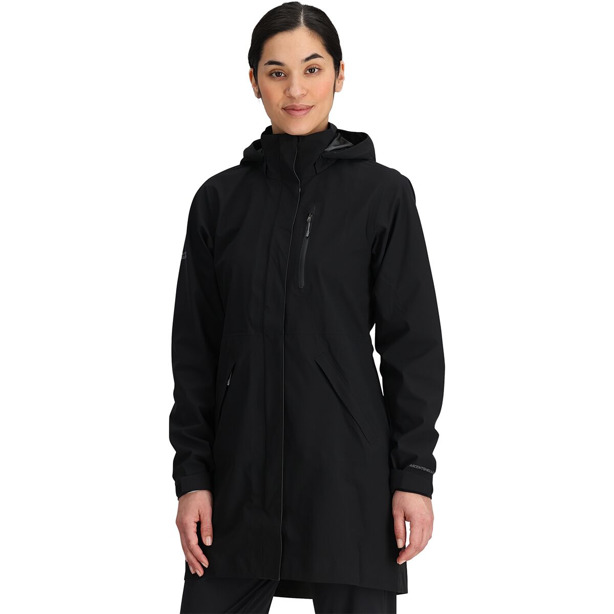 Image of Outdoor Research Aspire 3L Trench - Women's Black, XXL