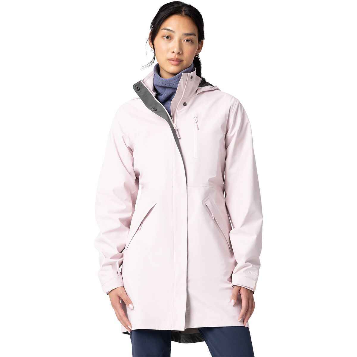 Image of Outdoor Research Aspire 3L Trench - Women's Cherry Blossom, S