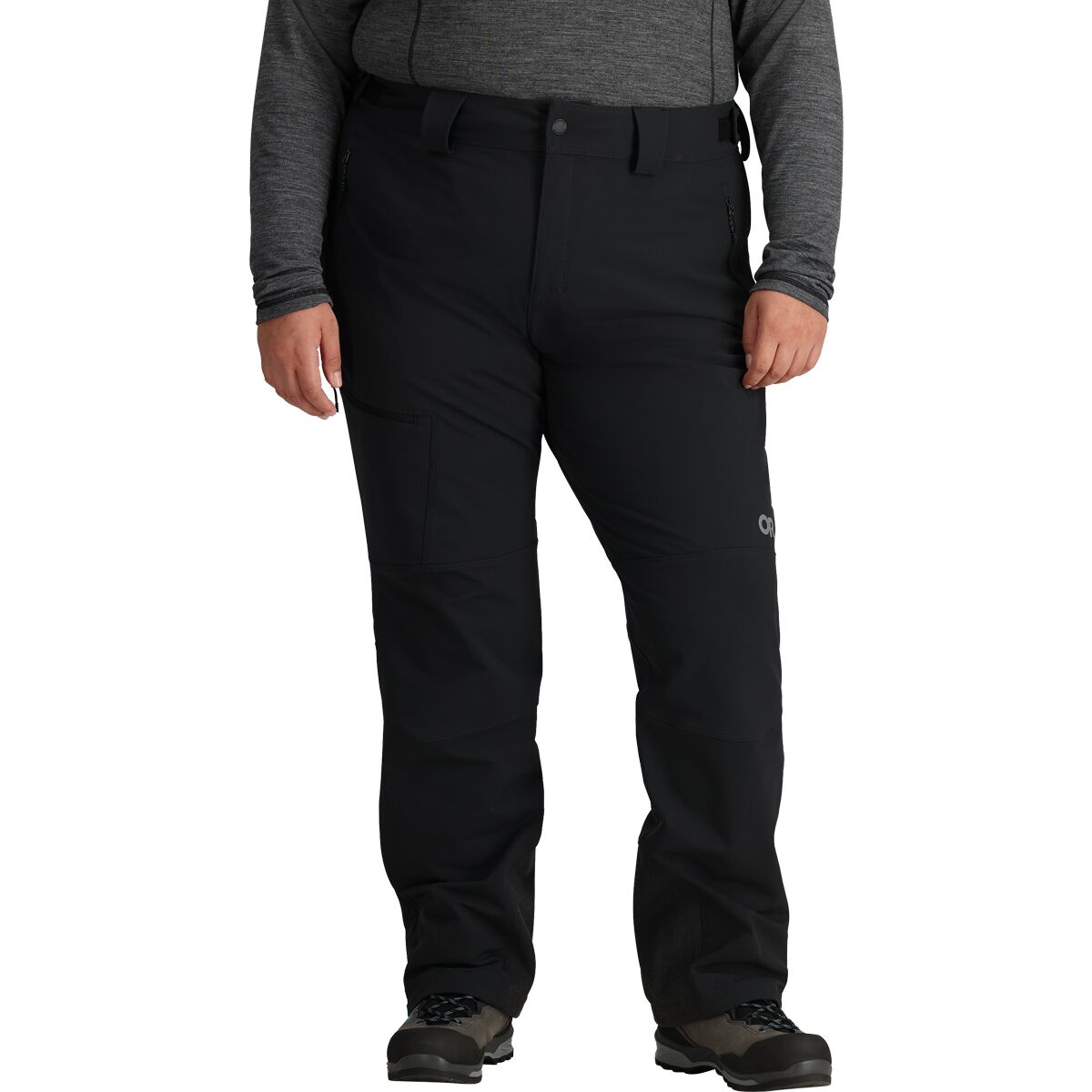 Image of Outdoor Research Cirque III Pant - Plus - Women's Black, 2X