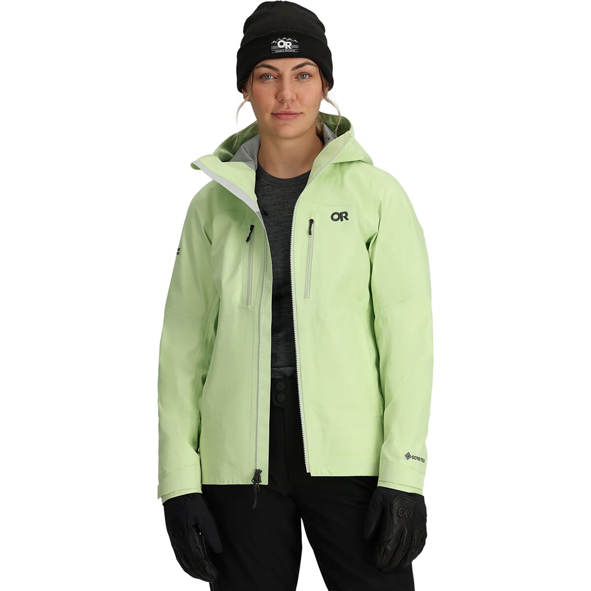 Image of Outdoor Research Headwall GORE-TEX 3L Jacket - Women's Cool Matcha, M