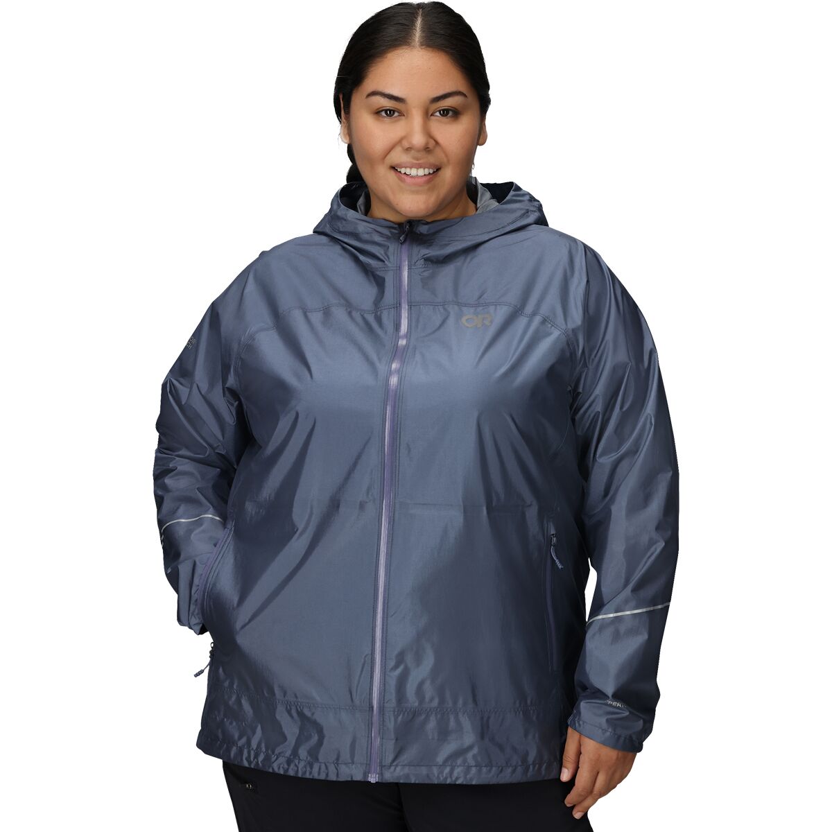 Outdoor Research Helium Rain Jacket - Plus - Women's Summit, 1X