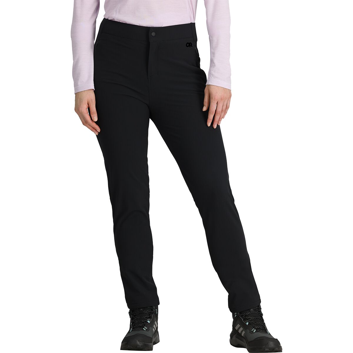 Image of Outdoor Research Rialto Fleece Lined Pant - Women's Black, XS
