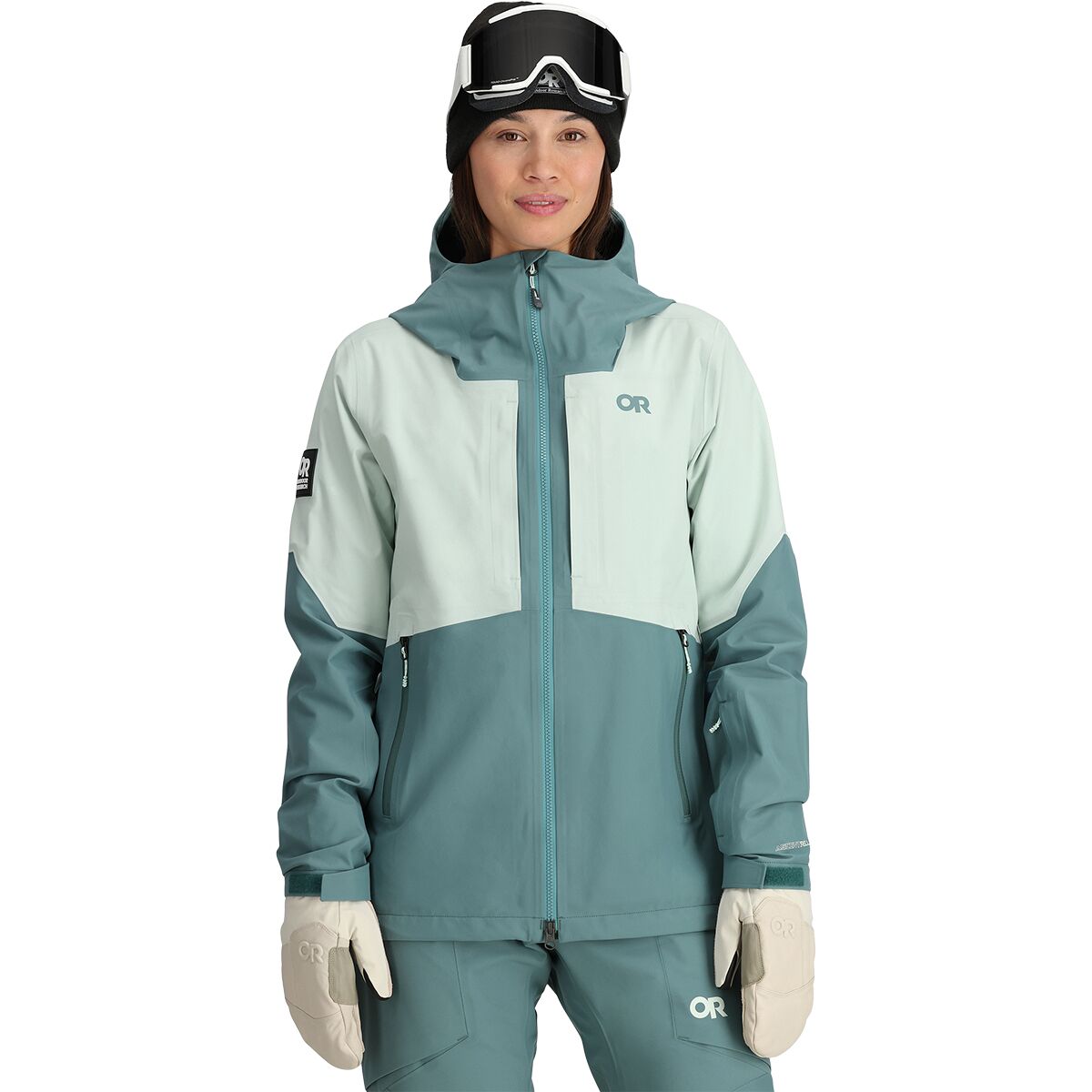 Outdoor Research Outdoor Research Skytour AscentShell Jacket - Women's Neptune/Fresh Mint, S