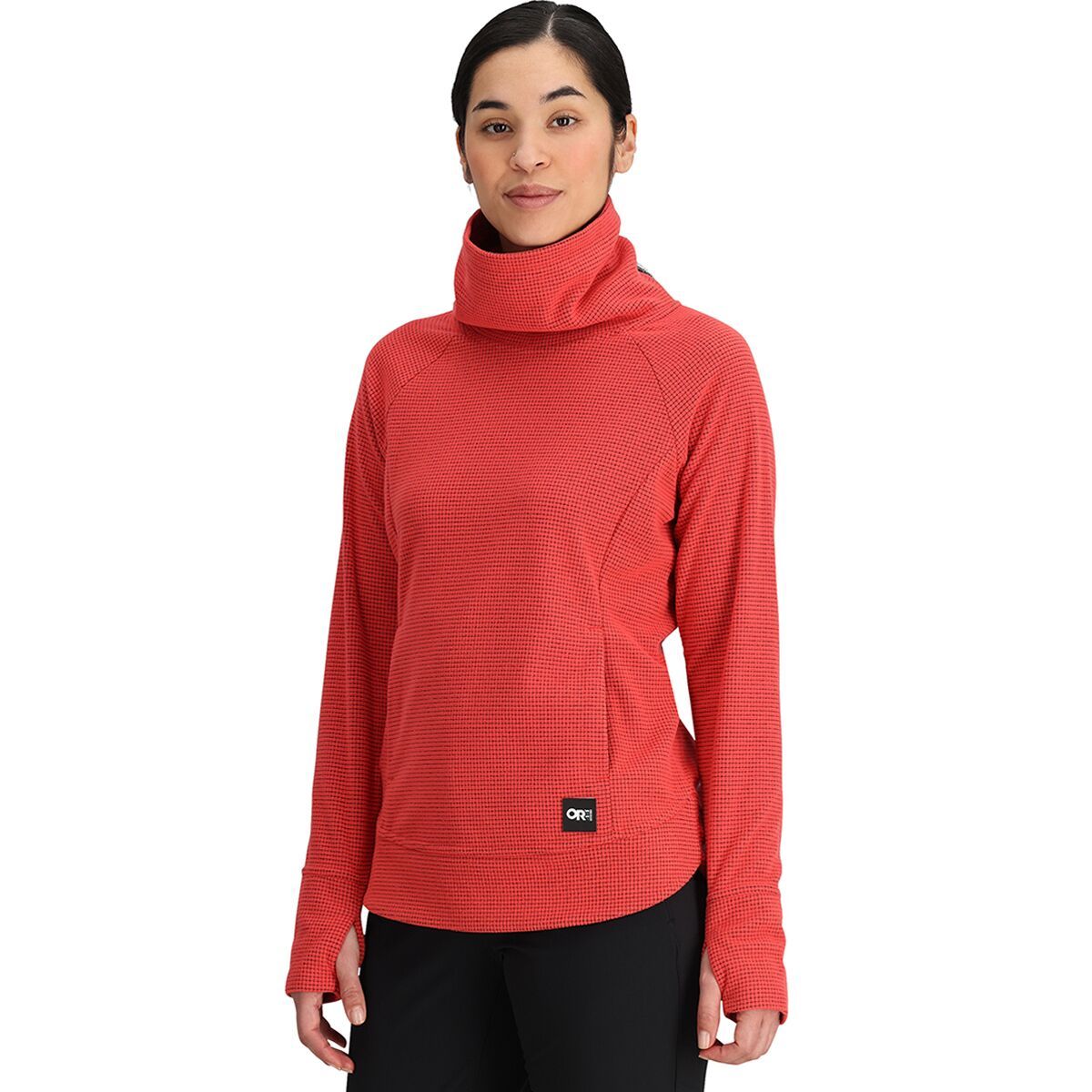 Outdoor Research Trail Mix Cowl Pullover Fleece - Women's Sunrise, XS