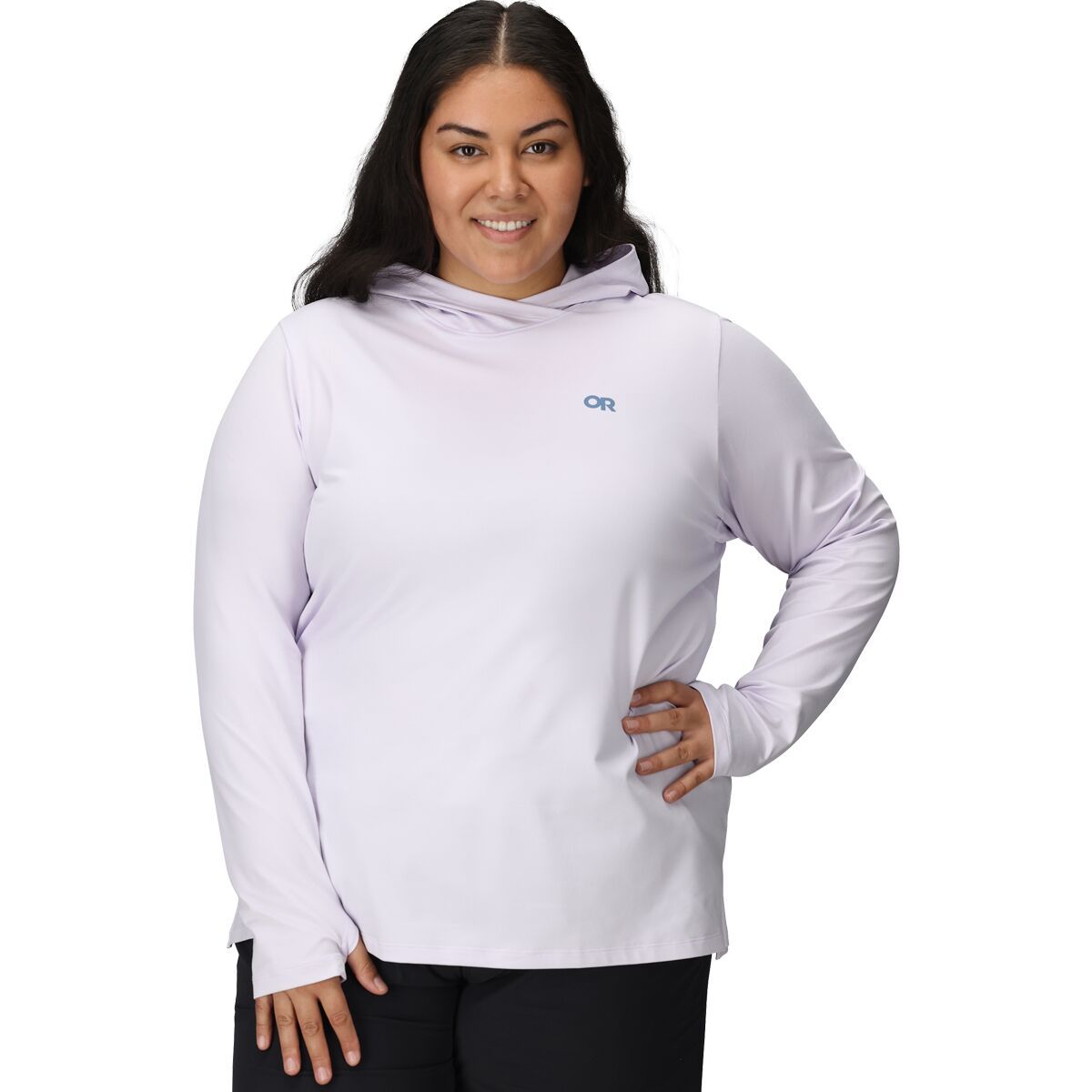 Image of Outdoor Research ActiveIce Spectrum Sun Hoodie - Plus - Women's Stardust, 3X