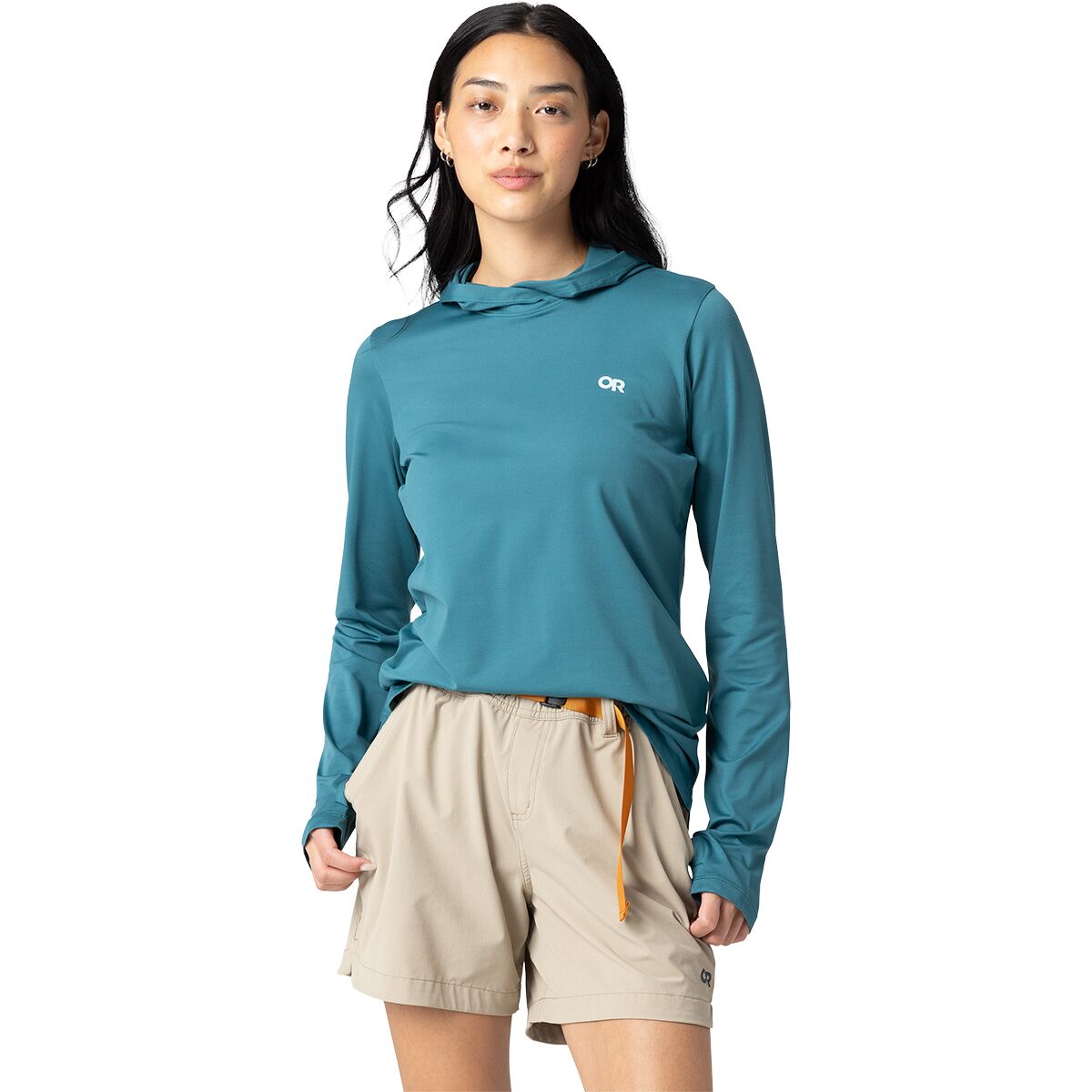 Image of Outdoor Research ActiveIce Spectrum Sun Hoodie - Women's Mallard, XL