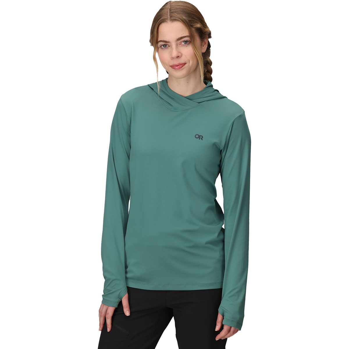 Image of Outdoor Research ActiveIce Spectrum Sun Hoodie - Women's Neptune, M