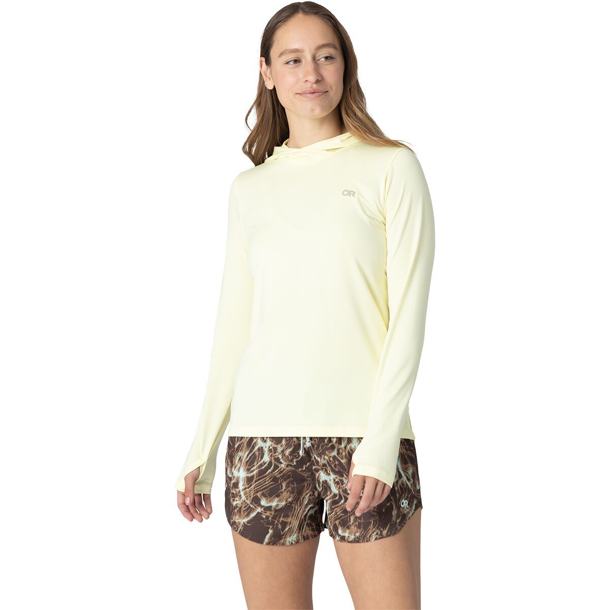 Image of Outdoor Research ActiveIce Spectrum Sun Hoodie - Women's Sunlight, XL