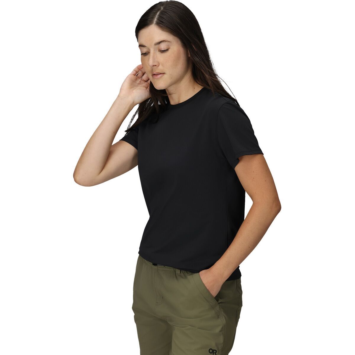 Image of Outdoor Research Essential T-Shirt - Women's Black, L
