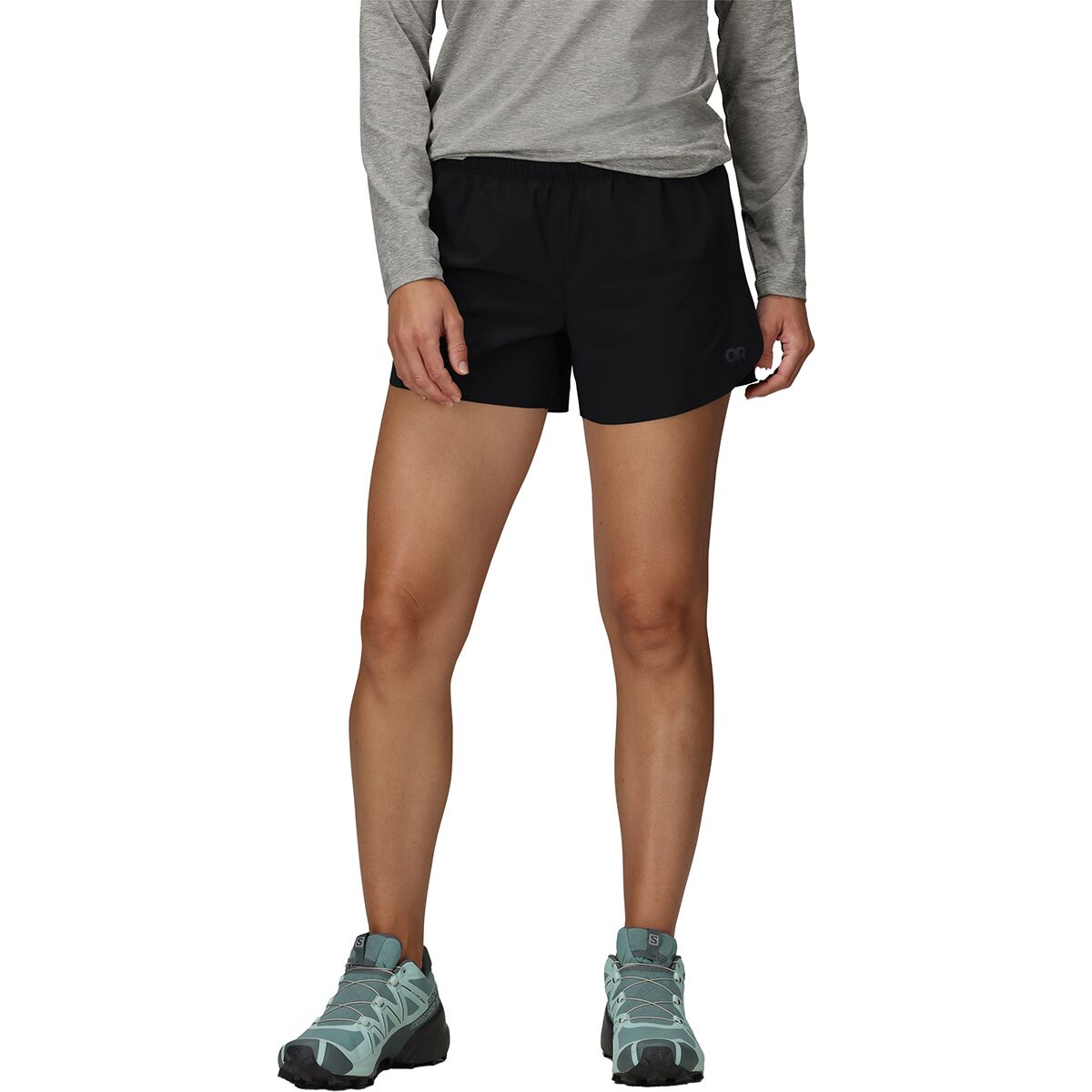 Image of Outdoor Research Swift Lite 4in Short - Women's Black, XS