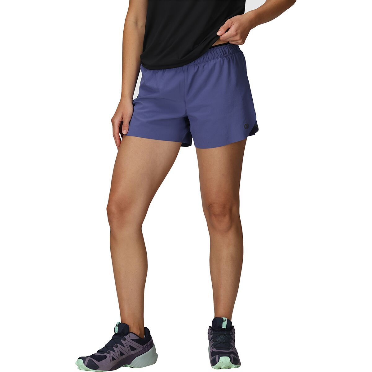 Image of Outdoor Research Swift Lite 4in Short - Women's Galactic, XS