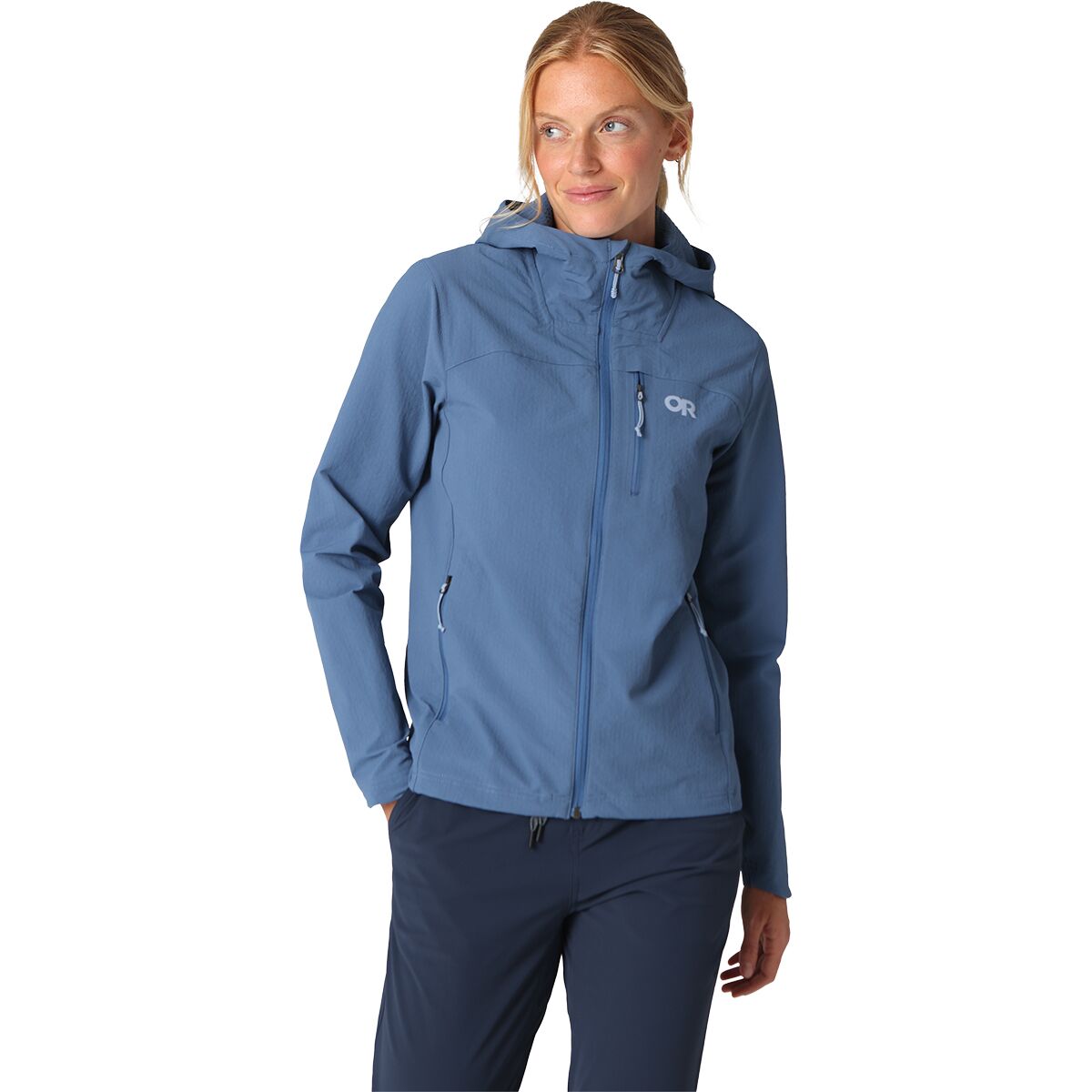 Image of Outdoor Research Ultima Softshell Hooded Jacket - Women's Skyline, S