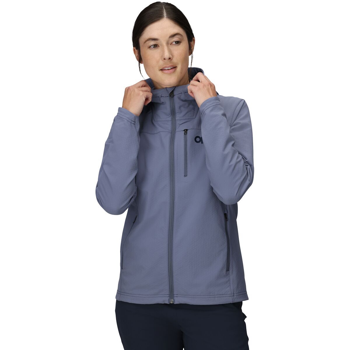 Image of Outdoor Research Ultima Softshell Hooded Jacket - Women's Summit, M