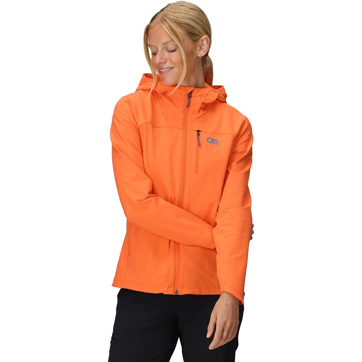 Image of Outdoor Research Ultima Softshell Hooded Jacket - Women's Zest, S