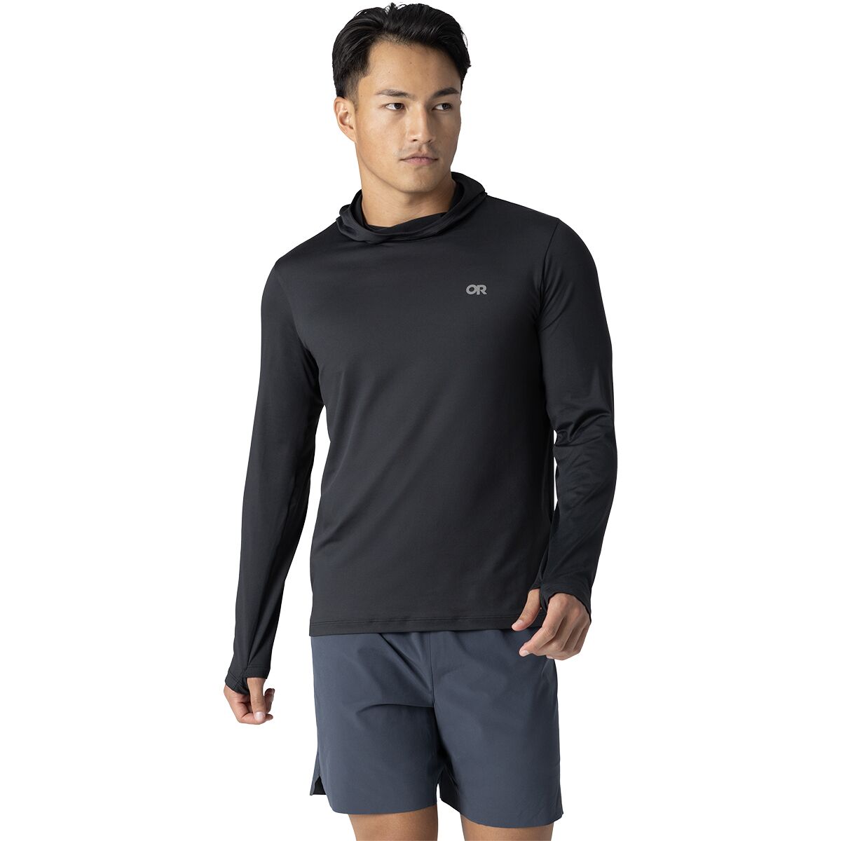Image of Outdoor Research ActiveIce Spectrum Sun Hoodie - Men's Black, XL