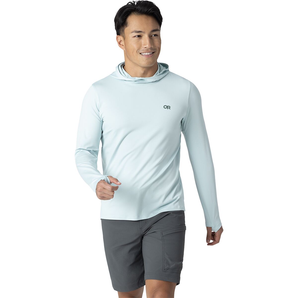 Image of Outdoor Research ActiveIce Spectrum Sun Hoodie - Men's Tidal, XL