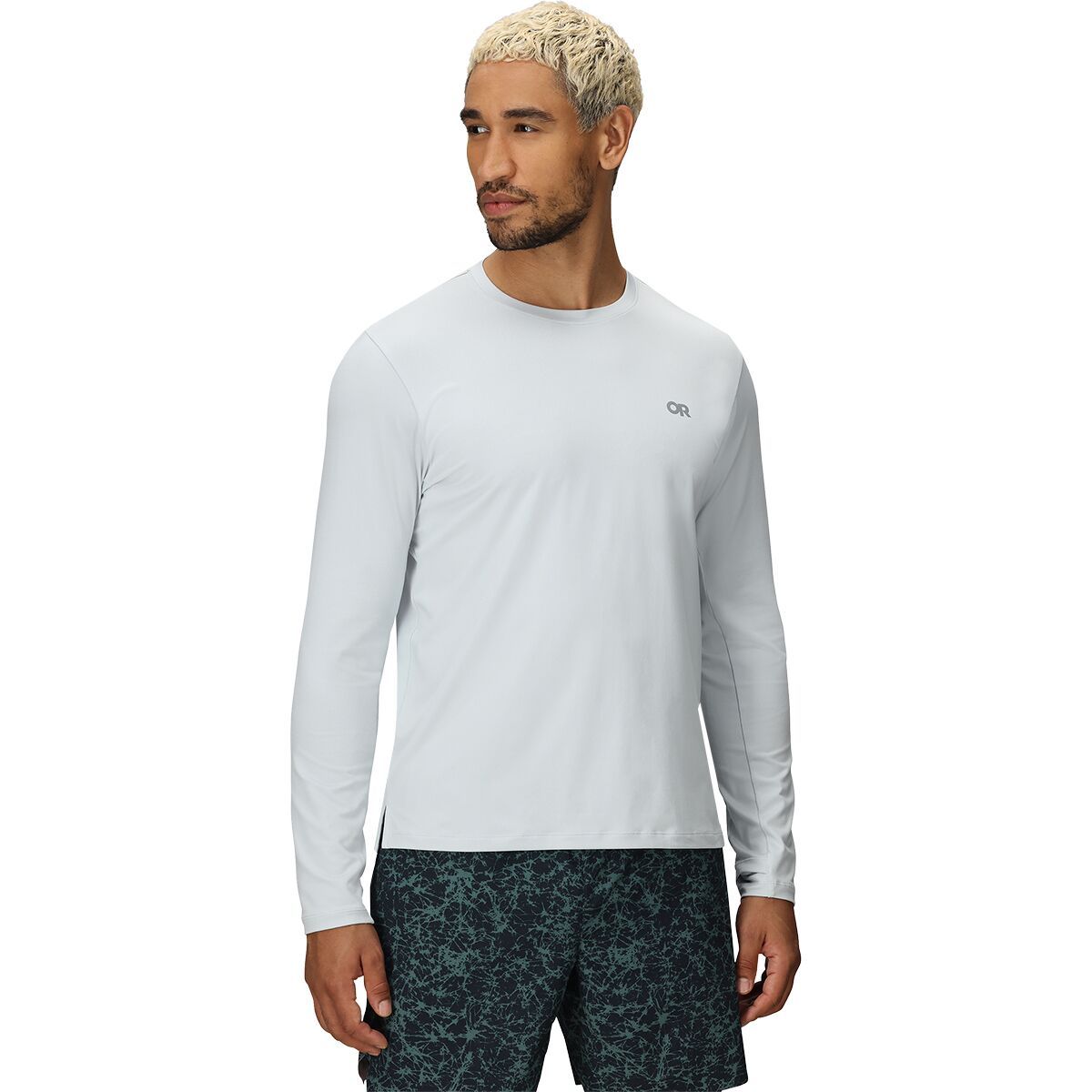 Image of Outdoor Research ActiveIce Spectrum Sun Long-Sleeve T-Shirt - Men's Titanium, XL