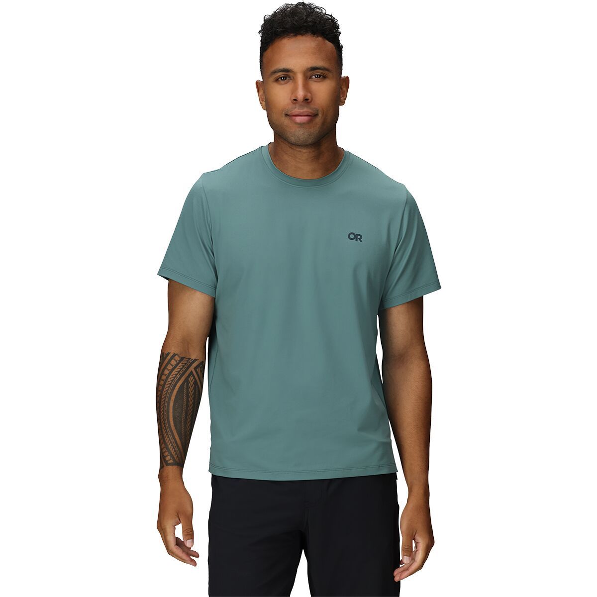 Image of Outdoor Research ActiveIce Spectrum Sun T-Shirt - Men's Neptune, L