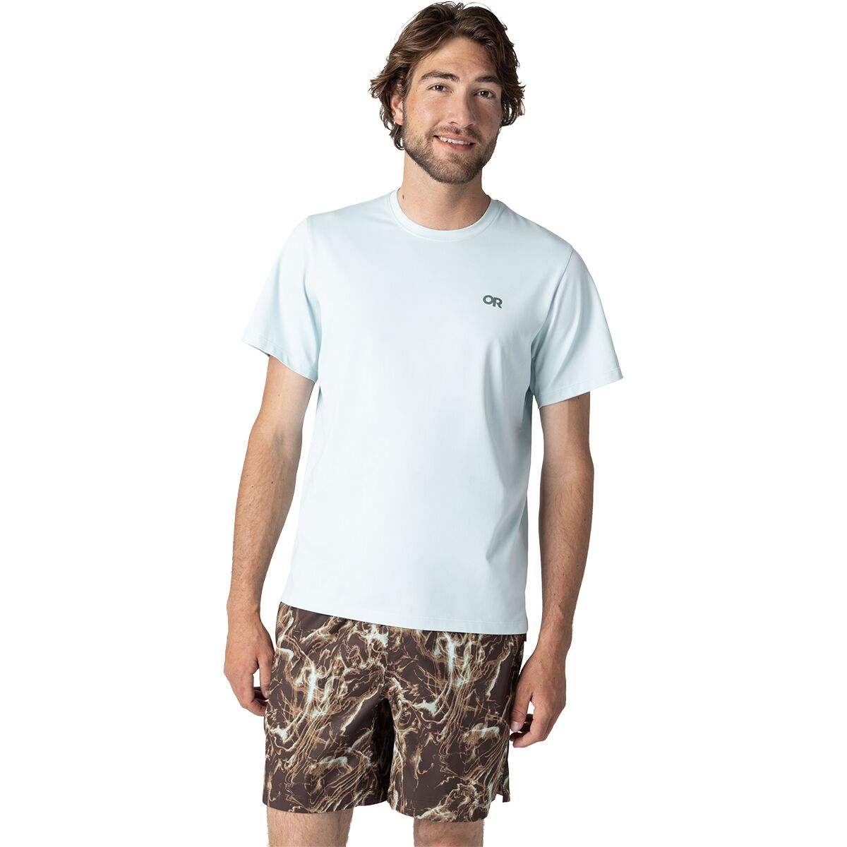 Image of Outdoor Research ActiveIce Spectrum Sun T-Shirt - Men's Tidal, XXL