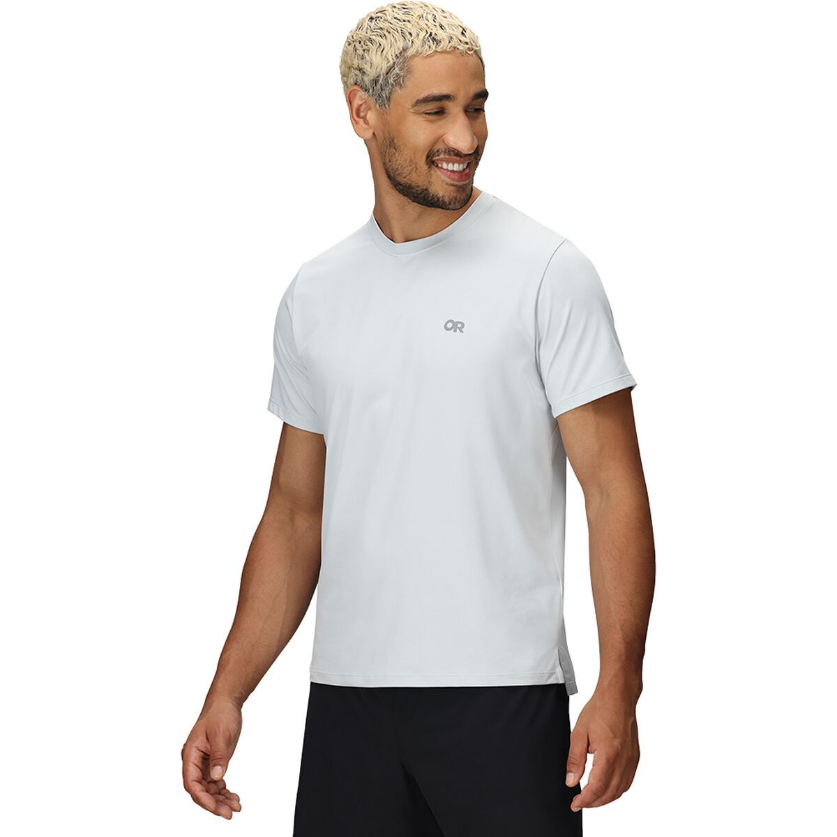 Image of Outdoor Research ActiveIce Spectrum Sun T-Shirt - Men's Titanium, L