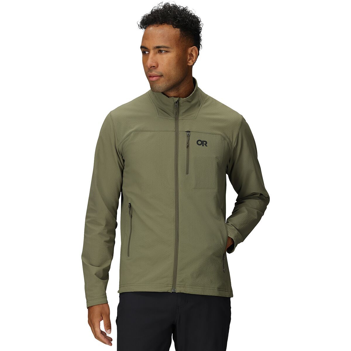 Image of Outdoor Research Ultima Softshell Jacket - Men's Ranger Green, L