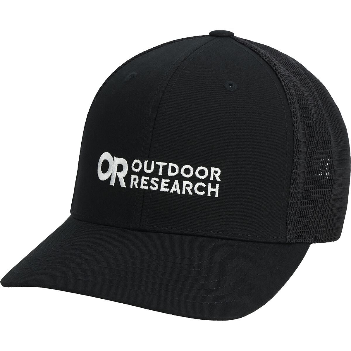 Image of Outdoor Research OR Logo Trucker Hat Black, One Size