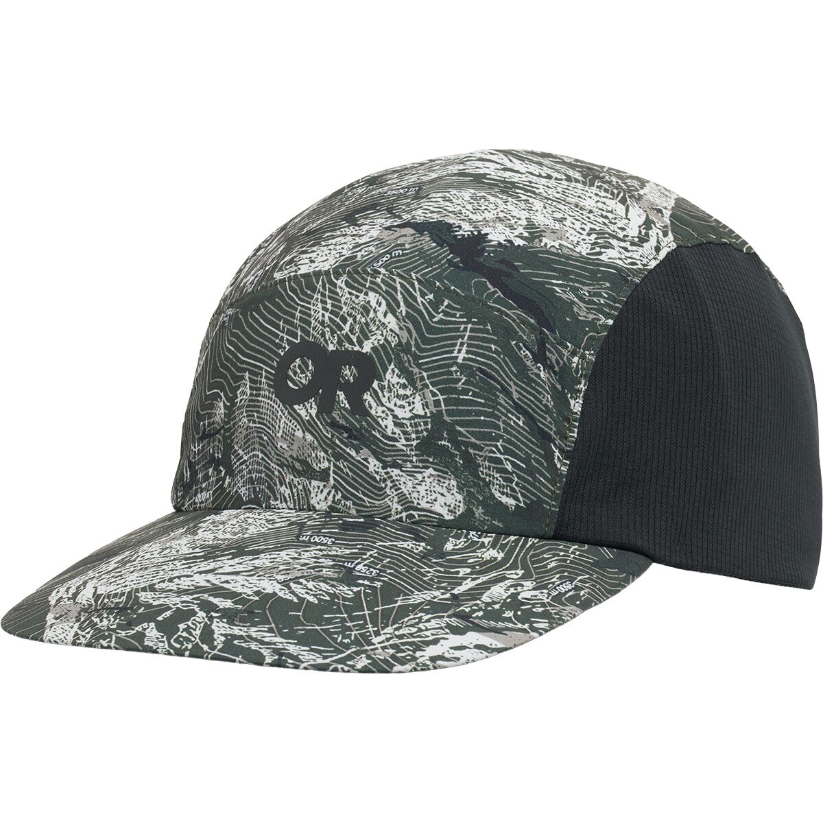 Image of Outdoor Research Swift Ultra Light Cap Malachite Baker Print/Black, L/XL