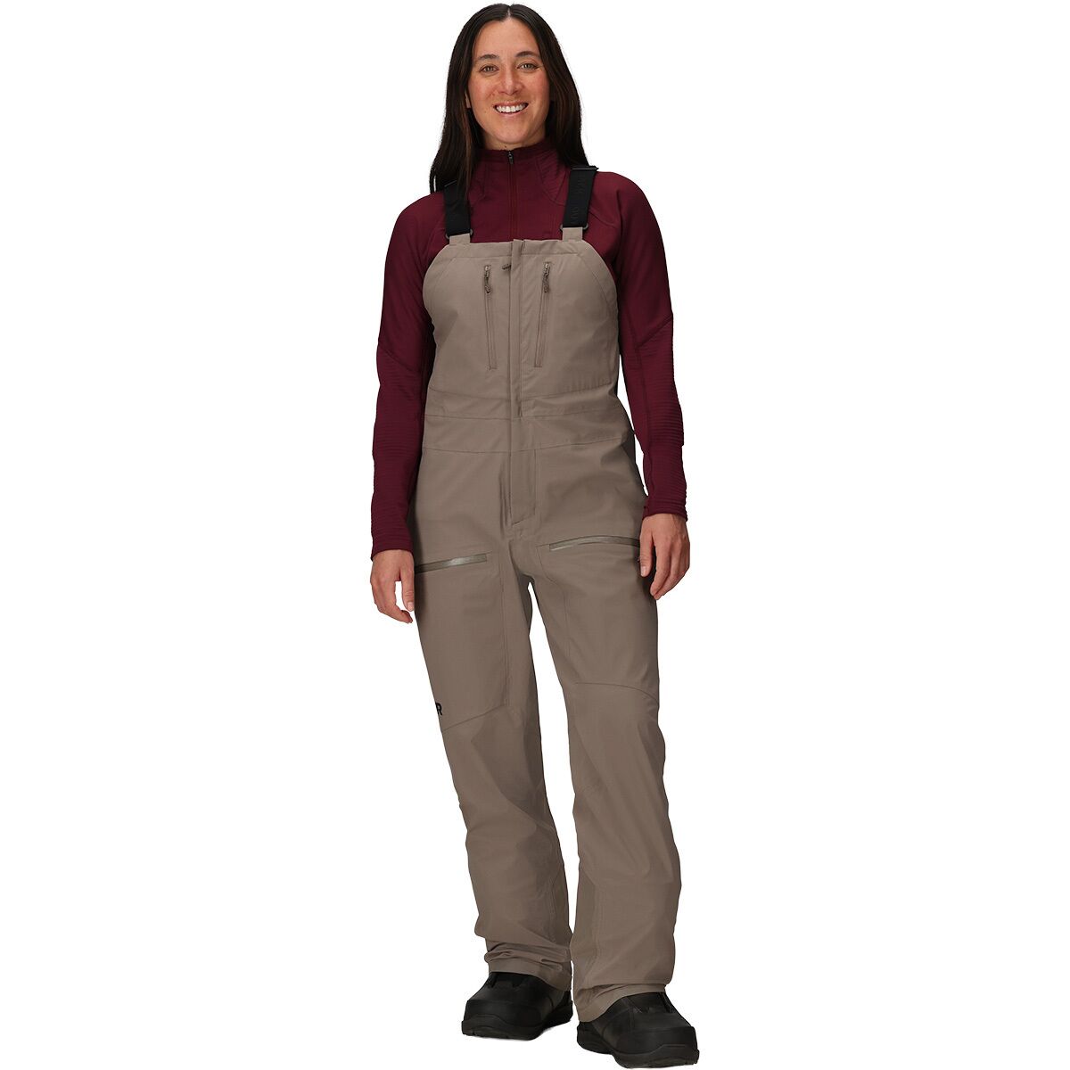 Image of Outdoor Research Cloudchaser 3L Bib Pant - Women's Sable, M/Reg