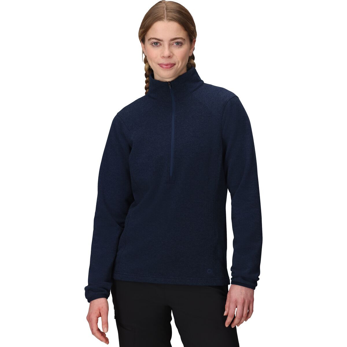Image of Outdoor Research Crescent Fleece 1/2-Zip Pullover - Women's Dark Navy, XS