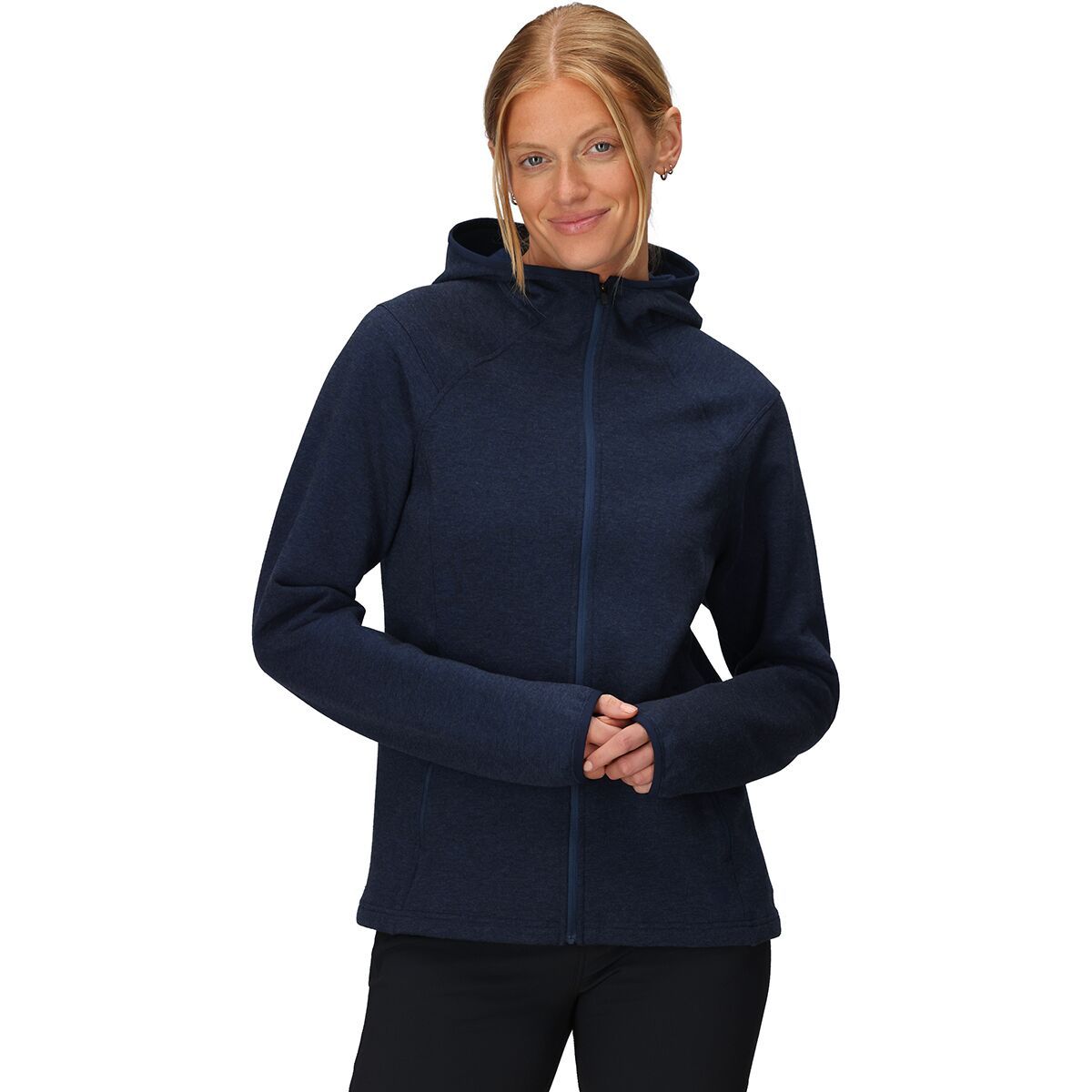 Image of Outdoor Research Crescent Fleece Full-Zip Hoodie - Women's Dark Navy, S