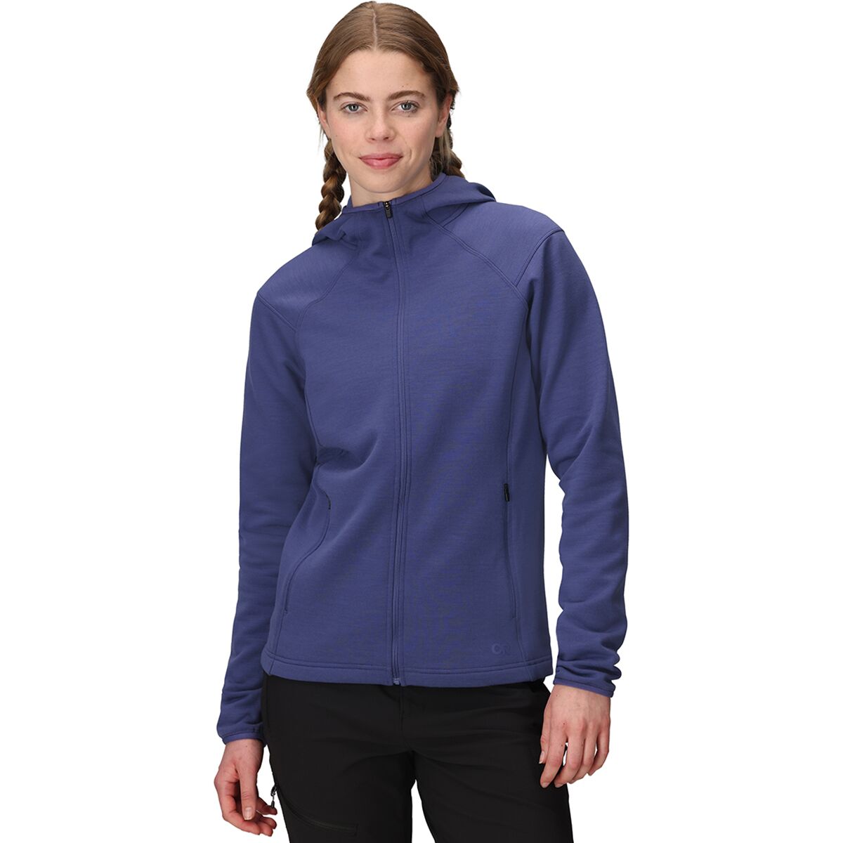 Image of Outdoor Research Crescent Fleece Full-Zip Hoodie - Women's Galactic, XL
