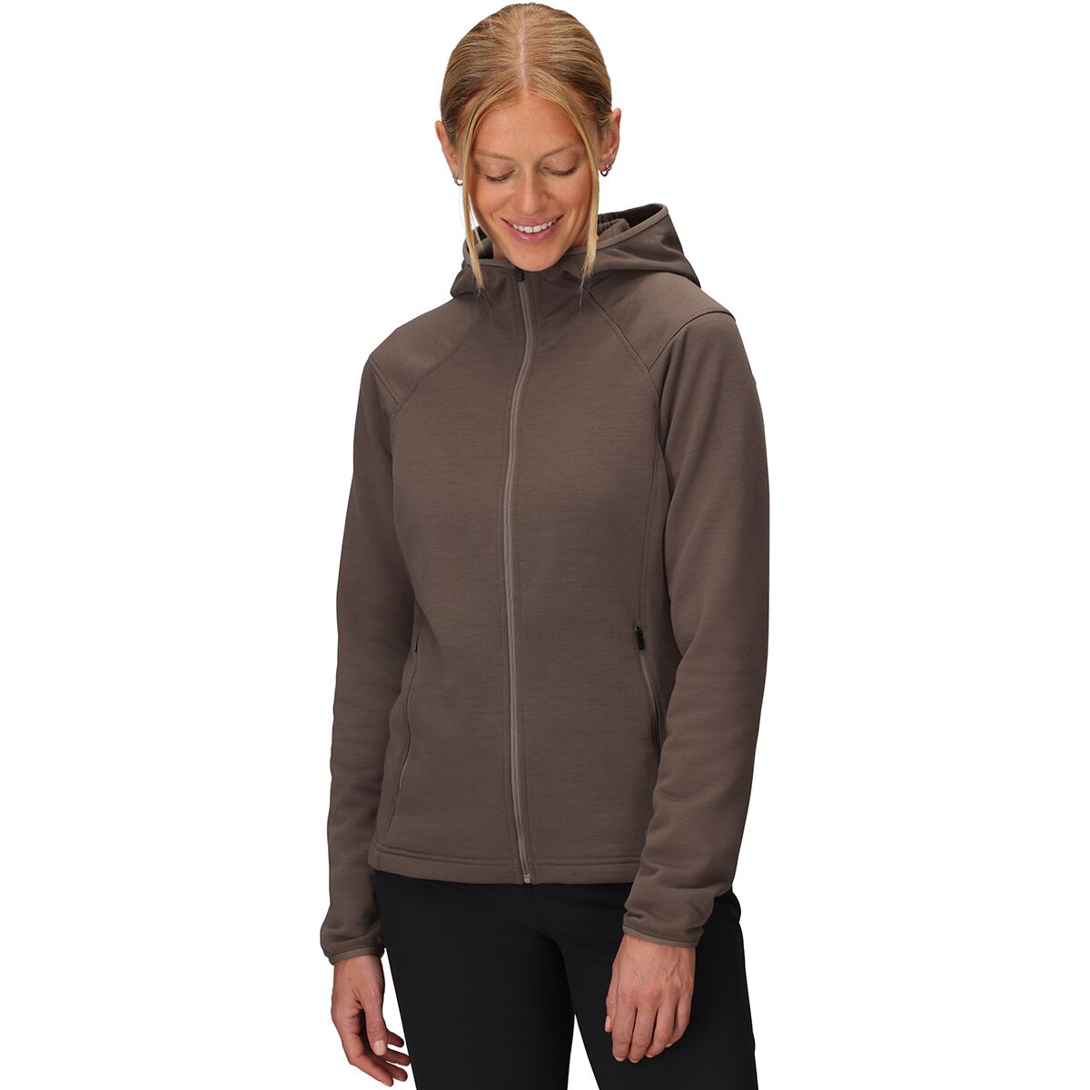 Image of Outdoor Research Crescent Fleece Full-Zip Hoodie - Women's Sable, S