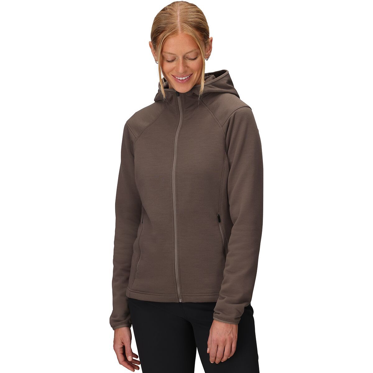 Image of Outdoor Research Crescent Fleece Full-Zip Hoodie - Women's Sable, L