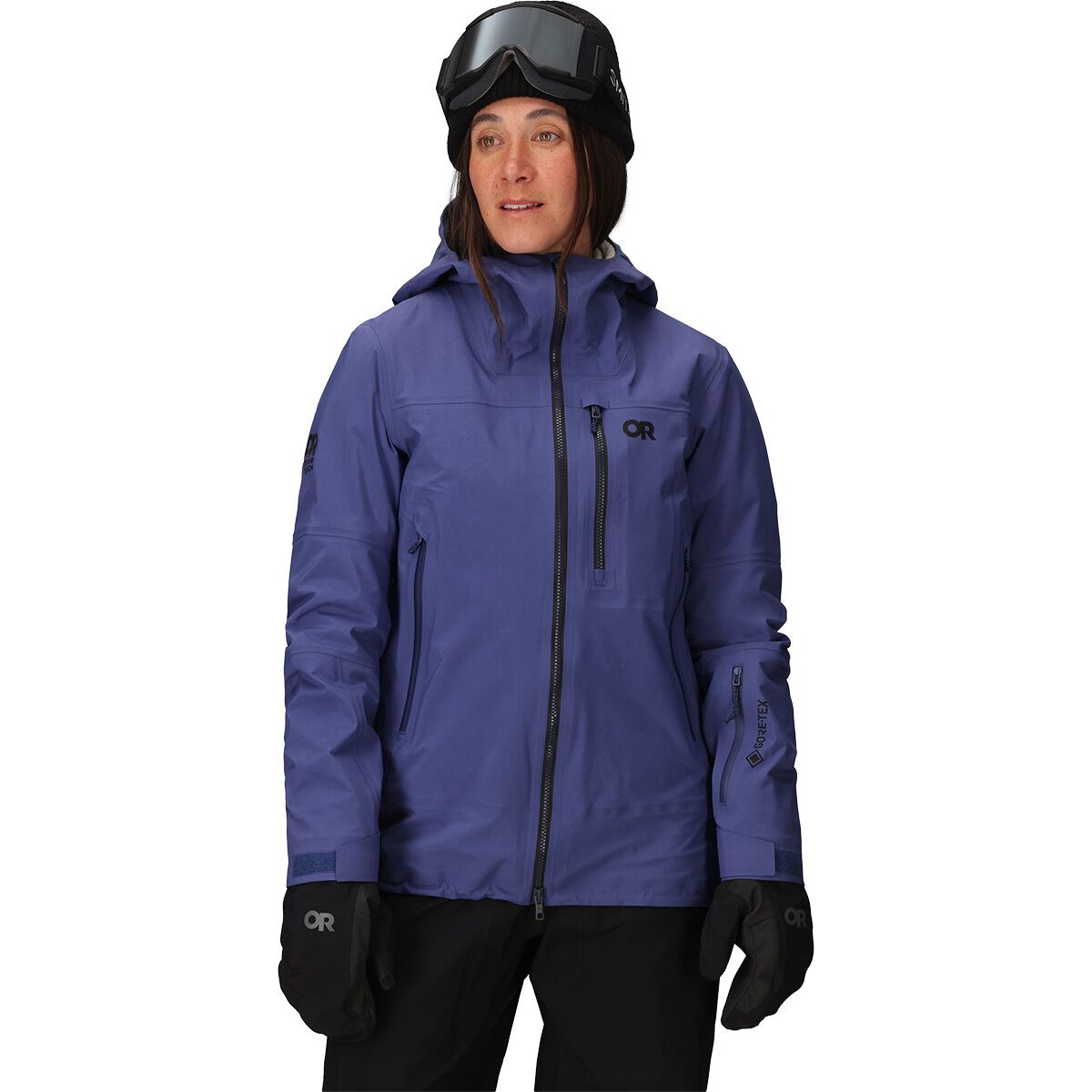 Image of Outdoor Research Hemispheres Team GOR-TEX 3L Jacket - Women's Galactic, L