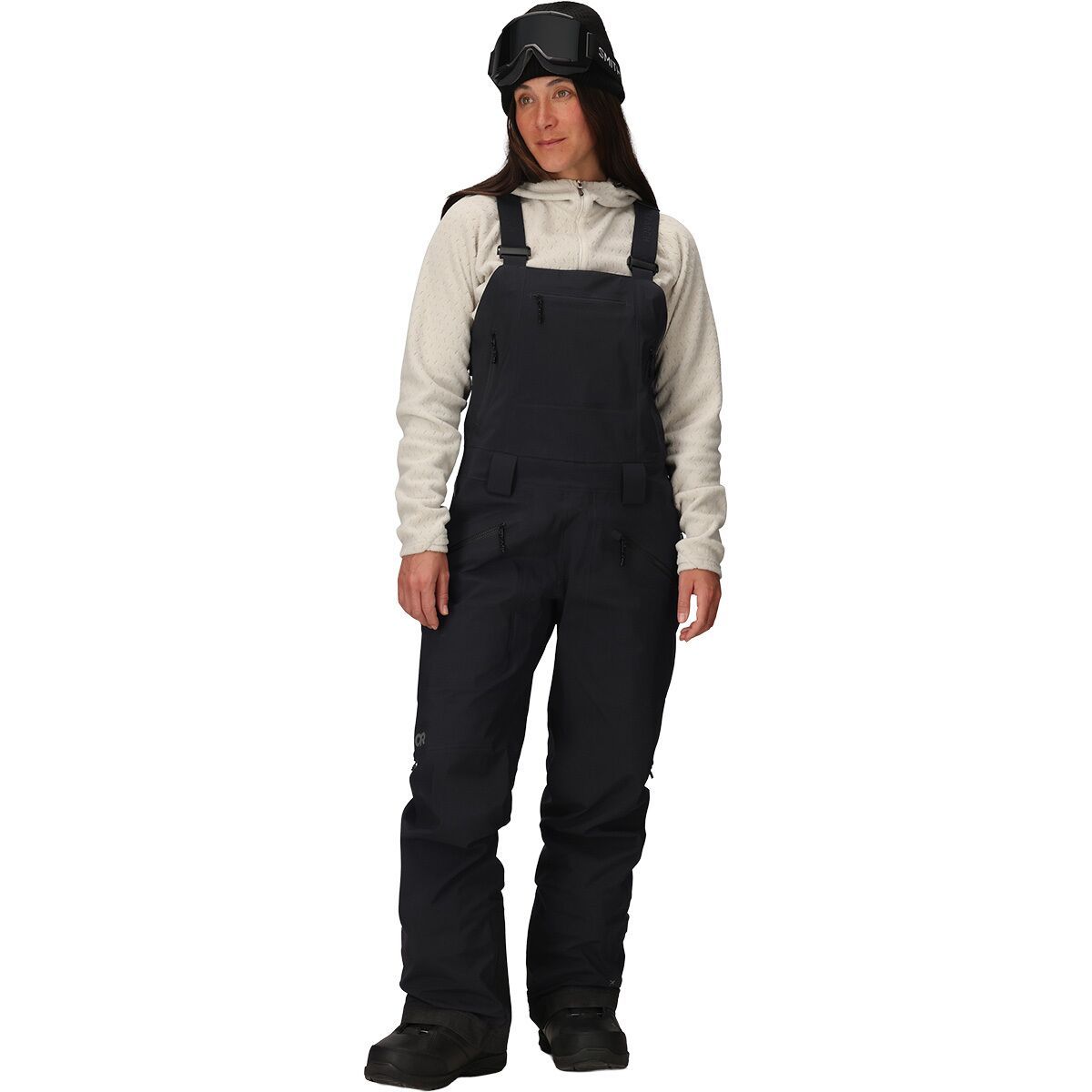 Image of Outdoor Research Hemispheres Team GORE-TEX 3L Bib Pant - Women's Black, L