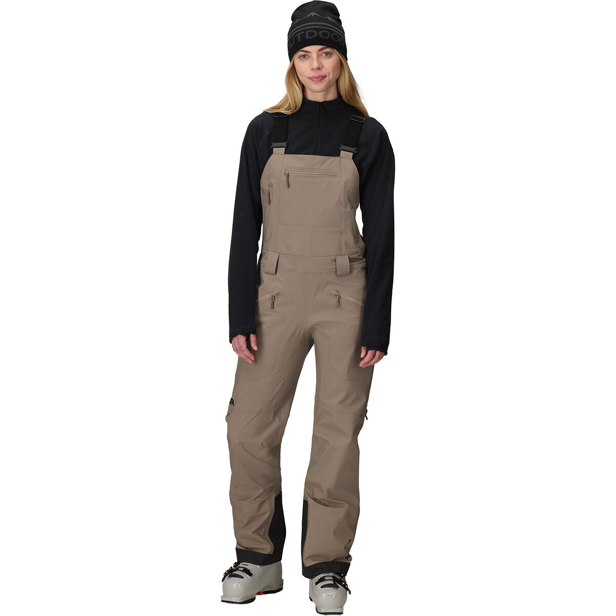 Image of Outdoor Research Hemispheres Team GORE-TEX 3L Bib Pant - Women's Sable, XL